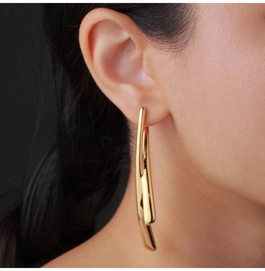  Chunky Chic - Ear studs - Cross