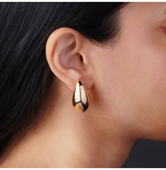  Boucles d'oreilles à puces - Goutte