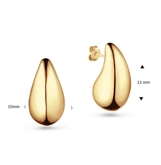  Boucles d'oreilles à puces - Goutte