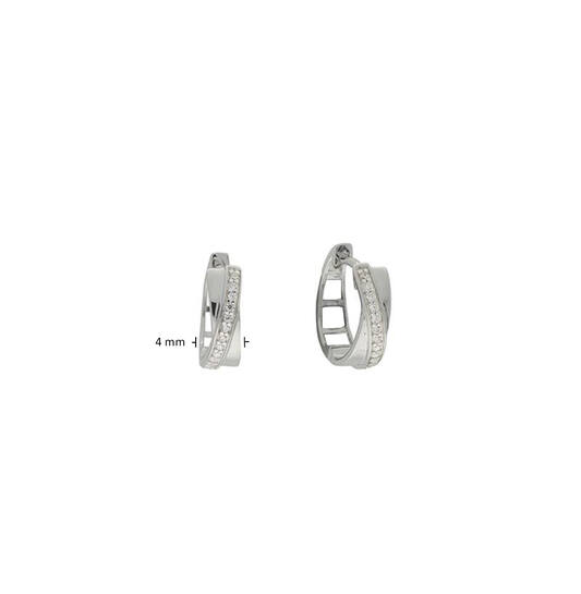  Earrings with folding clasp