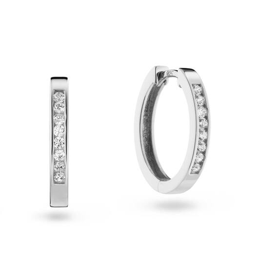  Ohrringe mit Clipverschluss - Premium Hoops - Ø 14mm