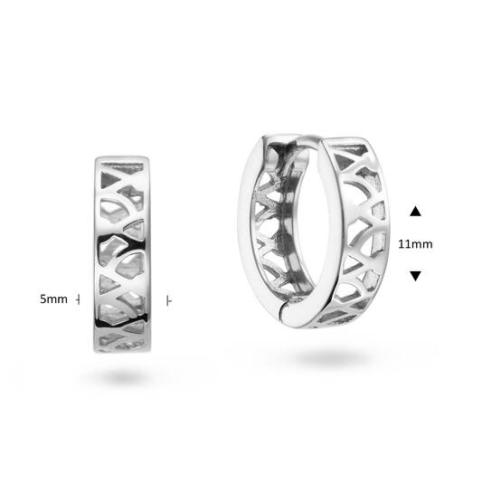  Klapoorringen - Premium Hoops - Ø 11mm