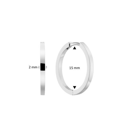  Créoles déployantes - Premium Hoops - Ø 15mm