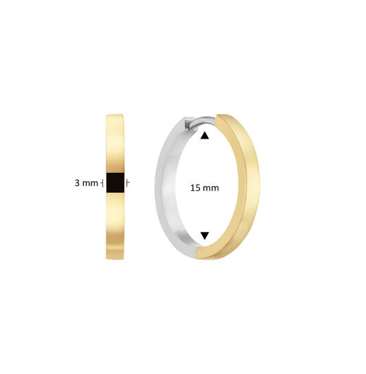  Klapoorringen - Premium Hoops - Ø 15mm