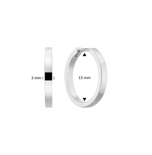  Créoles déployantes - Premium Hoops - Ø 15mm