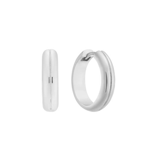  Earrings with folding clasp - Premium Hoops - Ø 15mm