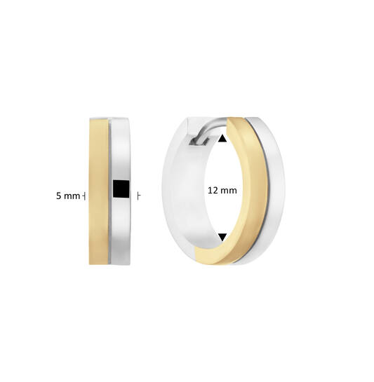  Ohrringe mit Clipverschluss - Premium Hoops - Ø 12mm