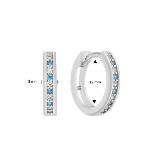  Earrings with folding clasp