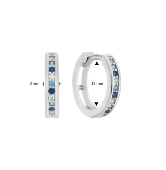  Earrings with folding clasp