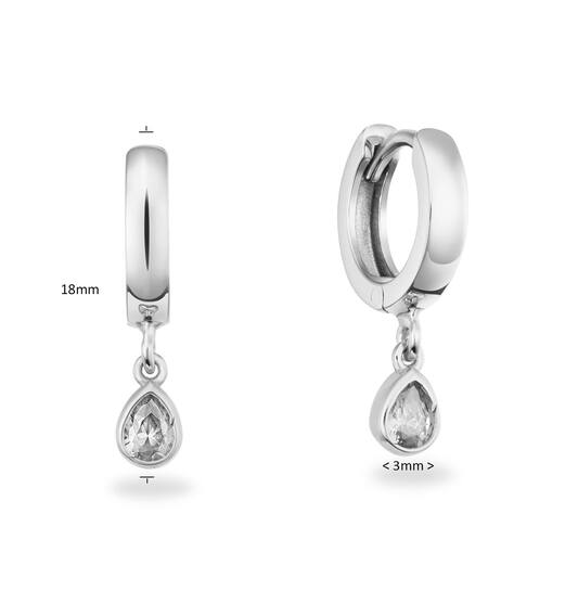  Earrings with folding clasp - Drop