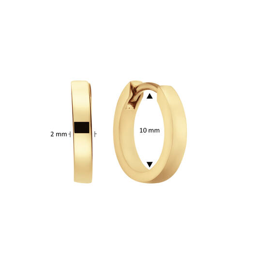  Klapoorringen - Premium Hoops - Ø 10mm