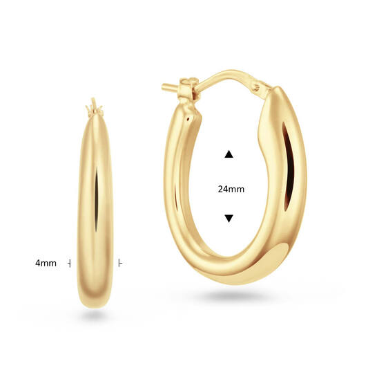  Créoles - Chunky Chic - Rond - Ø 25mm