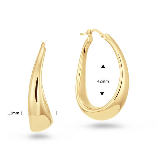  Ohrringe - Chunky Chic - Oval