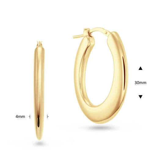  Créoles - Chunky Chic - Rond - Ø 30mm