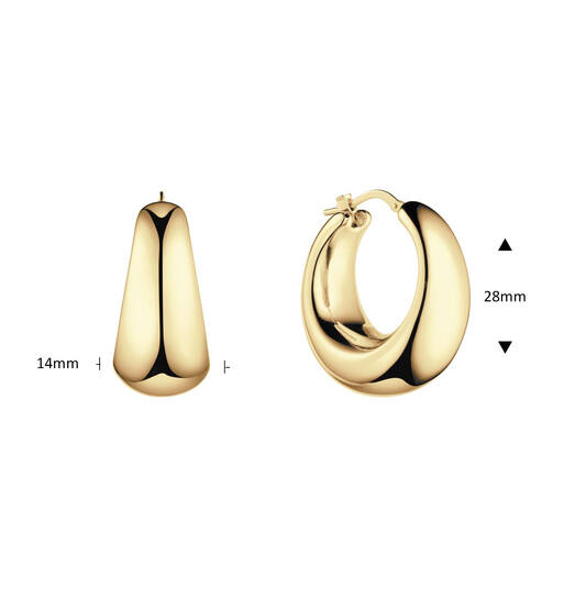  Ohrringe - Chunky Chic - Ø 30mm