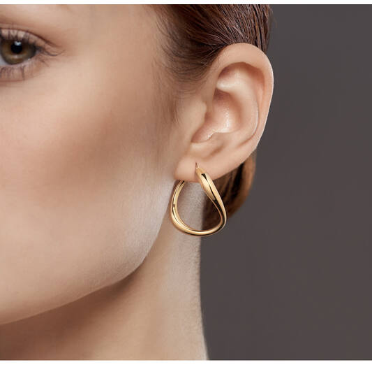  Oorringen - Chunky Chic - Rond