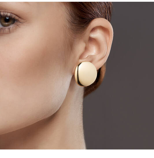  Ear clips - Chunky Chic - Round
