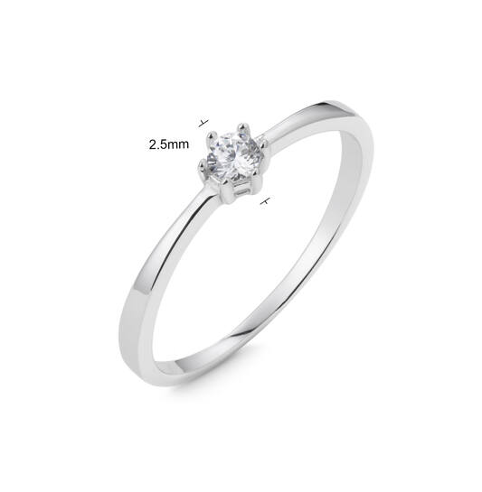  Bagues pierre - 2.5mm