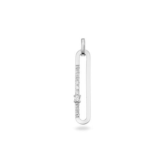  Pendentifs - Ovale - 5mm