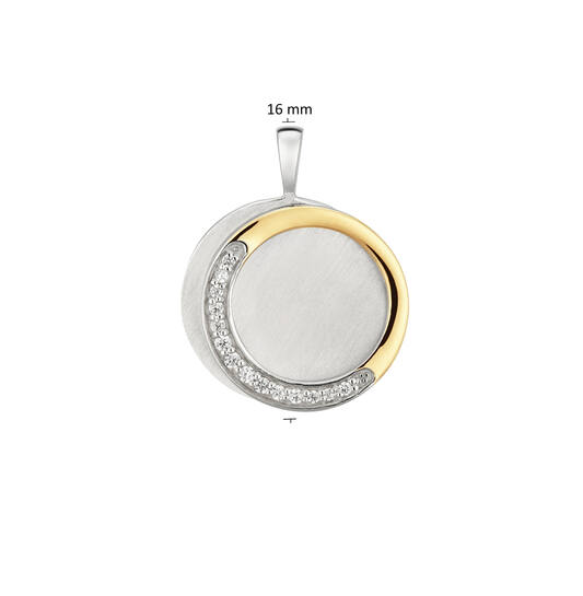  Pendentifs avec pierre - 16mm