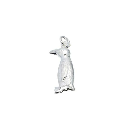 Bedel Pinguin 21.3x8.3mm - Zilver - 1,1gr