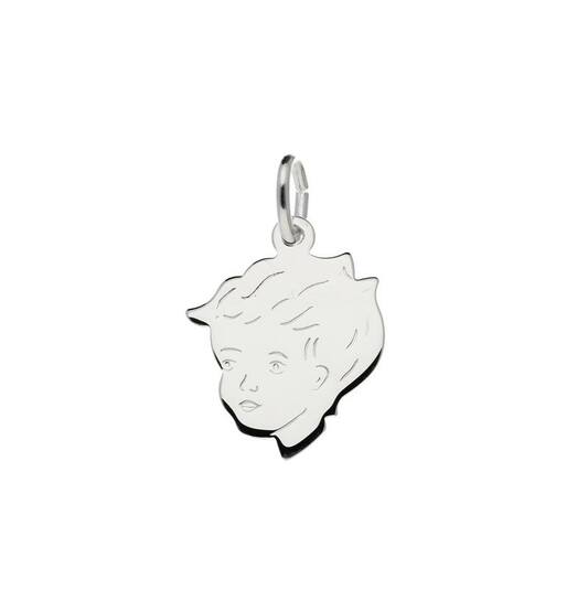  Child’s head pendant - 14mm