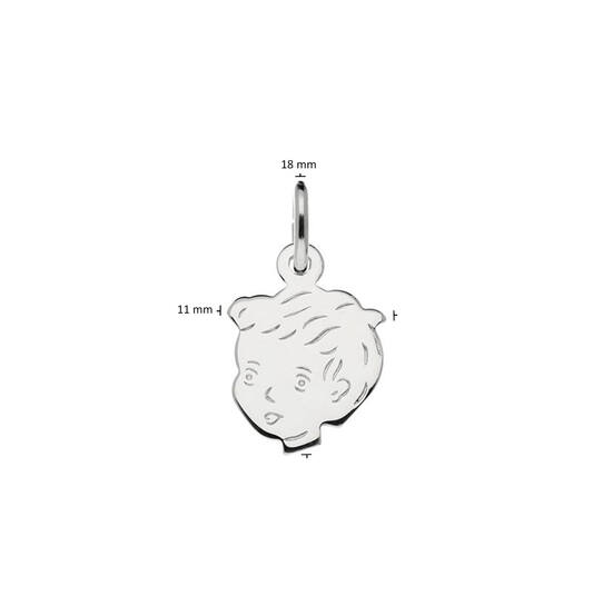  Child’s head pendant - 11mm