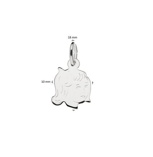  Child’s head pendant - 10mm