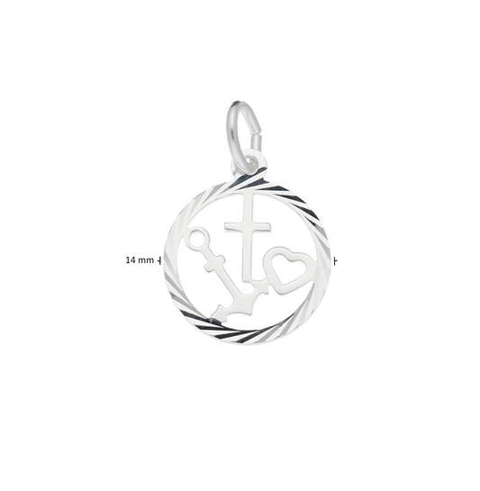  Pendentif religieux - 15mm