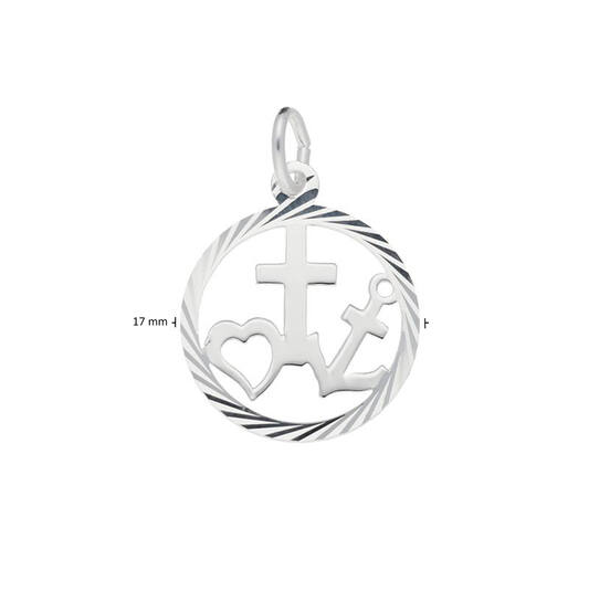  Pendentif religieux - 20mm
