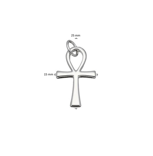  Pendentif religieux - Croix - 15mm
