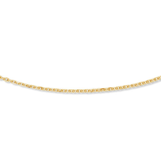  Länge Ketten - Anker - 1.1mm - 42cm - 14k Gold