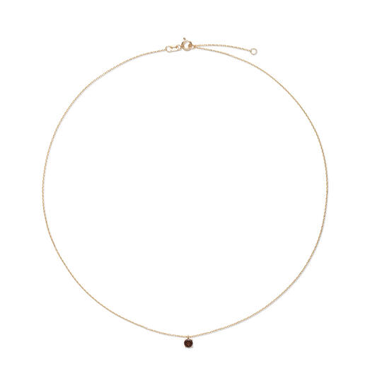  Necklaces with stone - Anchor - 14k Gold - 45cm
