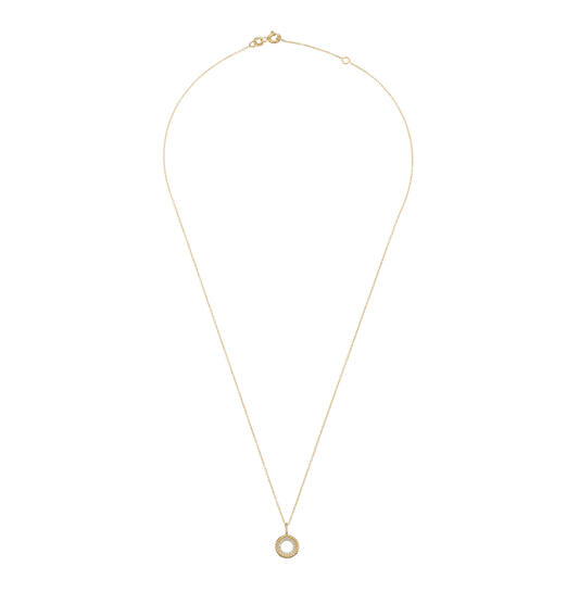  Collier - Rond - Anker - 14k Goud - 45cm
