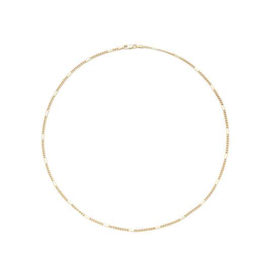  Link necklaces - 14k Gold - 45cm