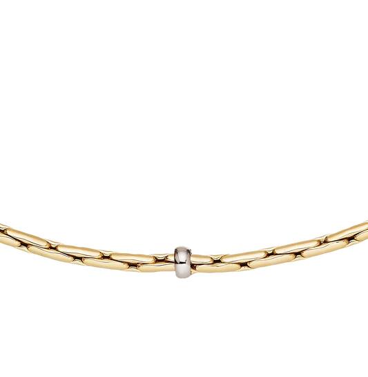  Collier - Rond - Cardano - 14k Goud - 50cm Elegant Strength - 