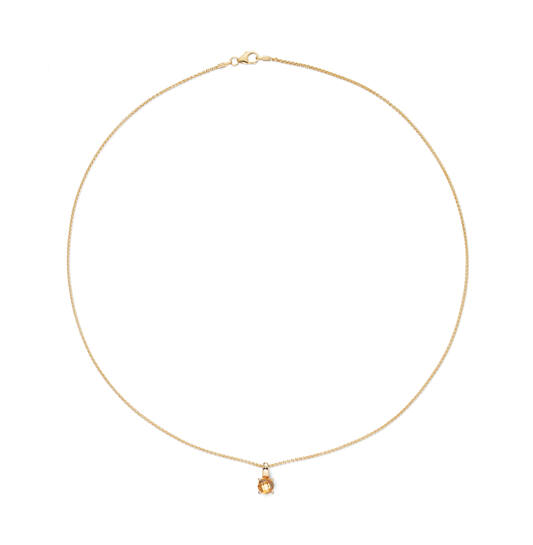  Collier - Rond - Palmier, Vossenstaart - 14k Goud - 45cm Elements of Love - 