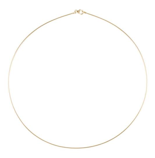  Omega necklaces - Omega - 14k Gold - 45cm