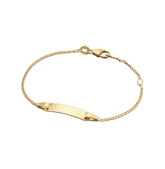  Plattenarmbänder - Gourmet - Baby - 1mm - 14cm