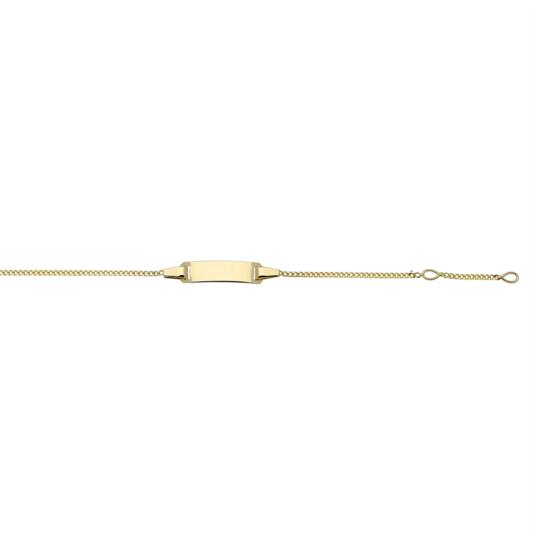  Bracelets gourmettes - Gourmette - Baby - 1mm - 14cm