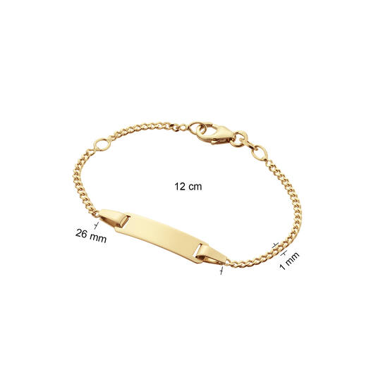 Bracelets gourmettes - Gourmette - Baby - 2mm - 12cm