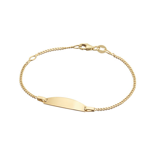  Plattenarmbänder - Gourmet - Baby - 1mm - 14cm