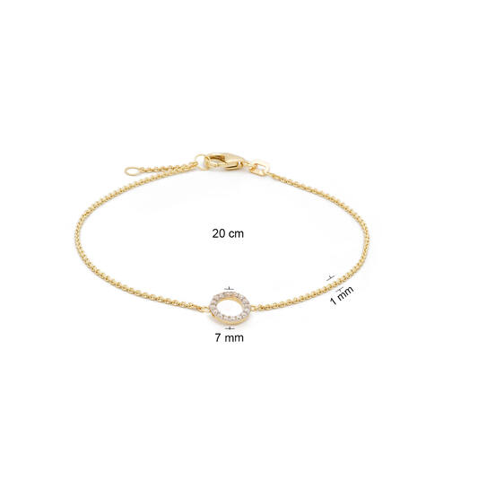  Link bracelets - Anchor - 20cm
