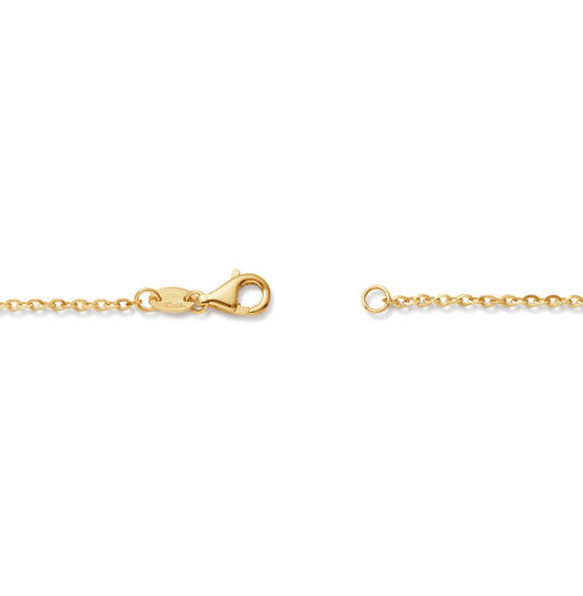  Schakelarmband - Anker - Druppel - 3mm - 19cm