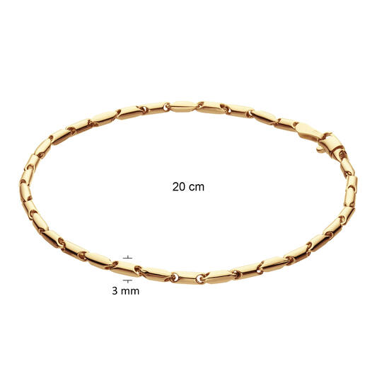  Schakelarmband - Fantasieschakel - 2.5mm - 20cm