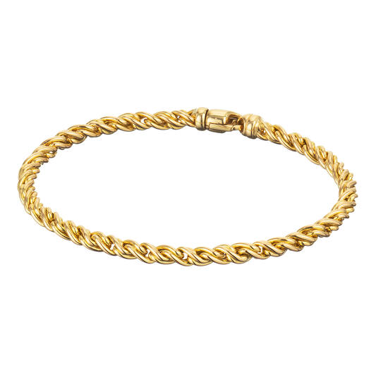  Gliederarmbänder - Elegant Strength - Band - Rund - 5mm - 19cm