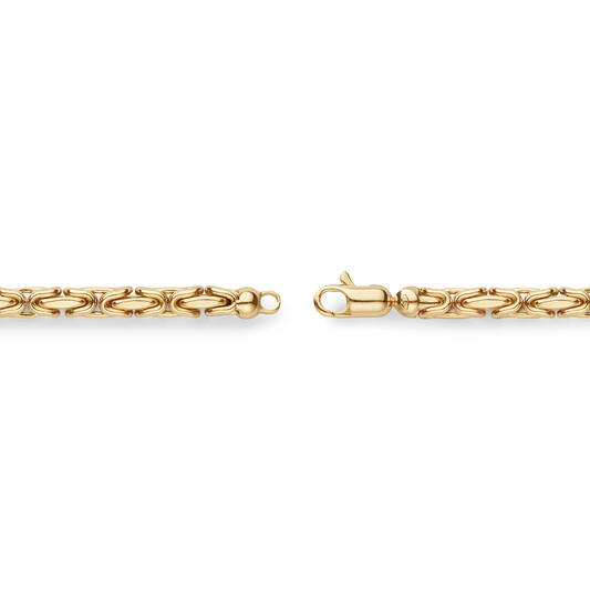 Bracelets à maillons - Elegant Strength - Chaine de roi - 4mm - 19cm