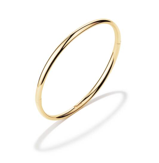  Bangles - Golden Armour Bangles - Oval - 3mm - Ø 58mm