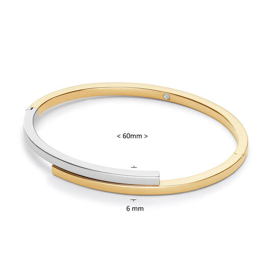  Armreifen - Golden Armour Bangles - 6mm - Ø Medium (60 mm)