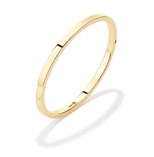  Bangle - Golden Armour Bangles - Vierkant - 4mm - Ø 58mm